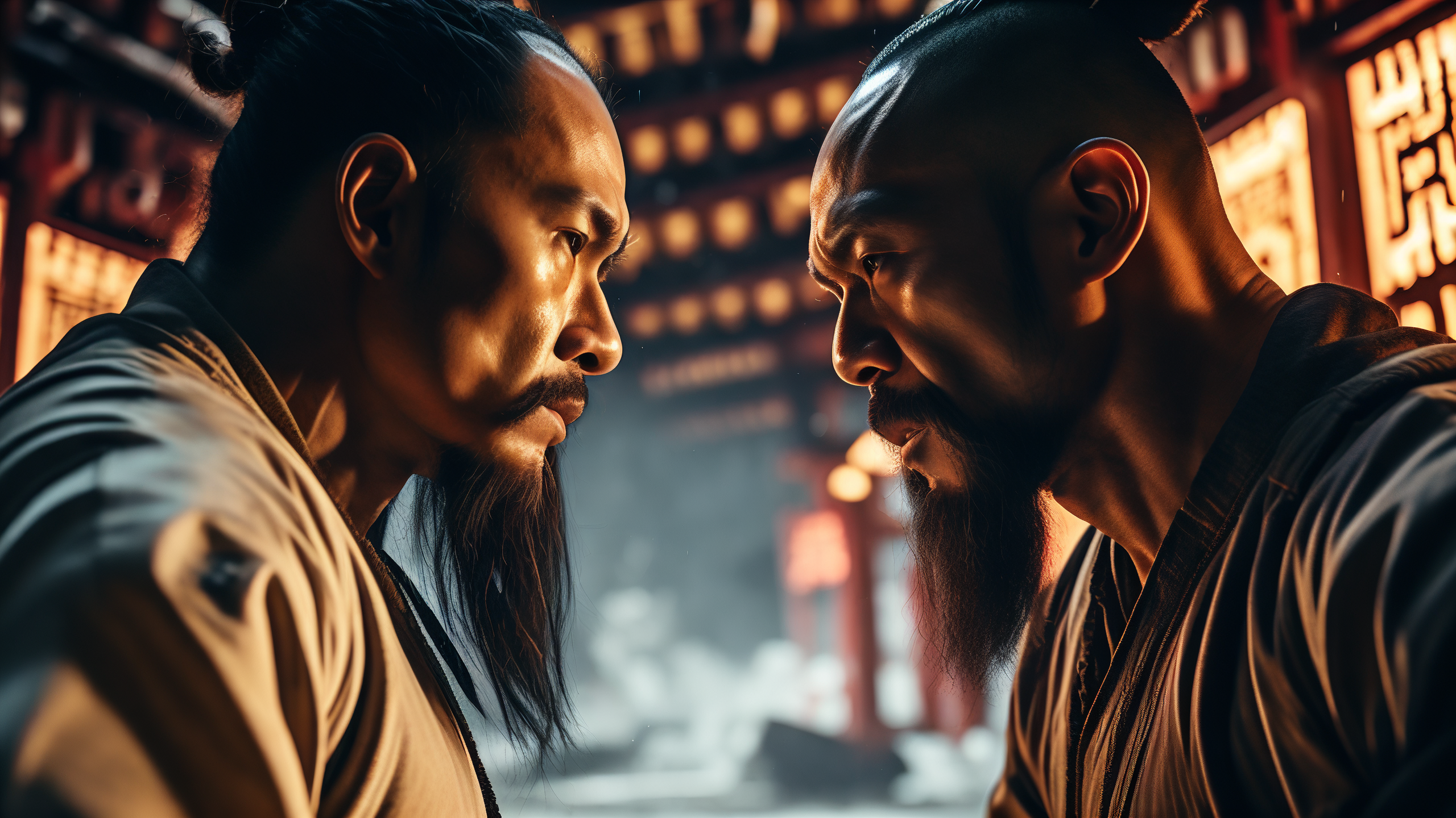 强强对抗首次激战，冲击氛围十足